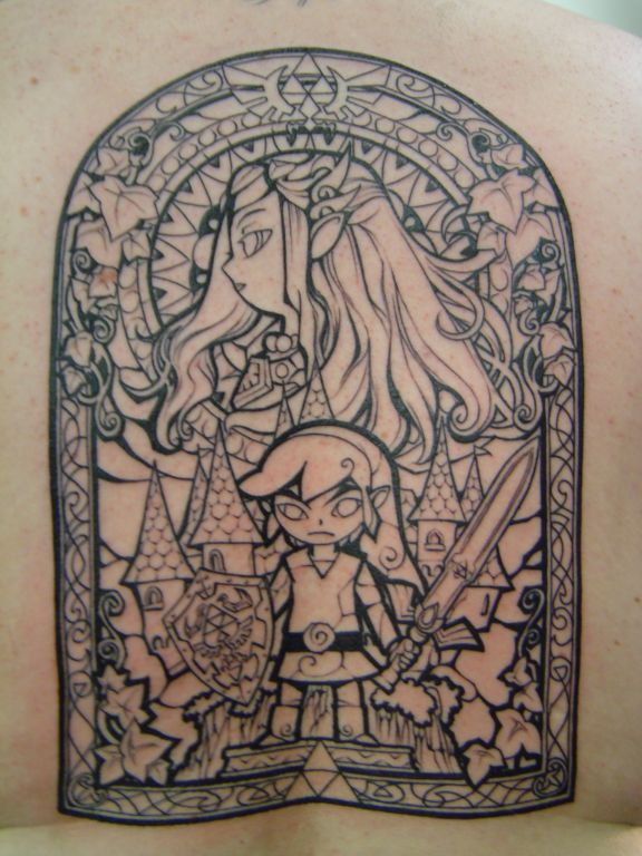Check this full back tattoo, Check this full back tattoo,